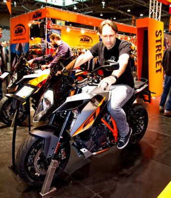 KTM 1290 SuperDuke GT zur Leipziger Motorradmesse